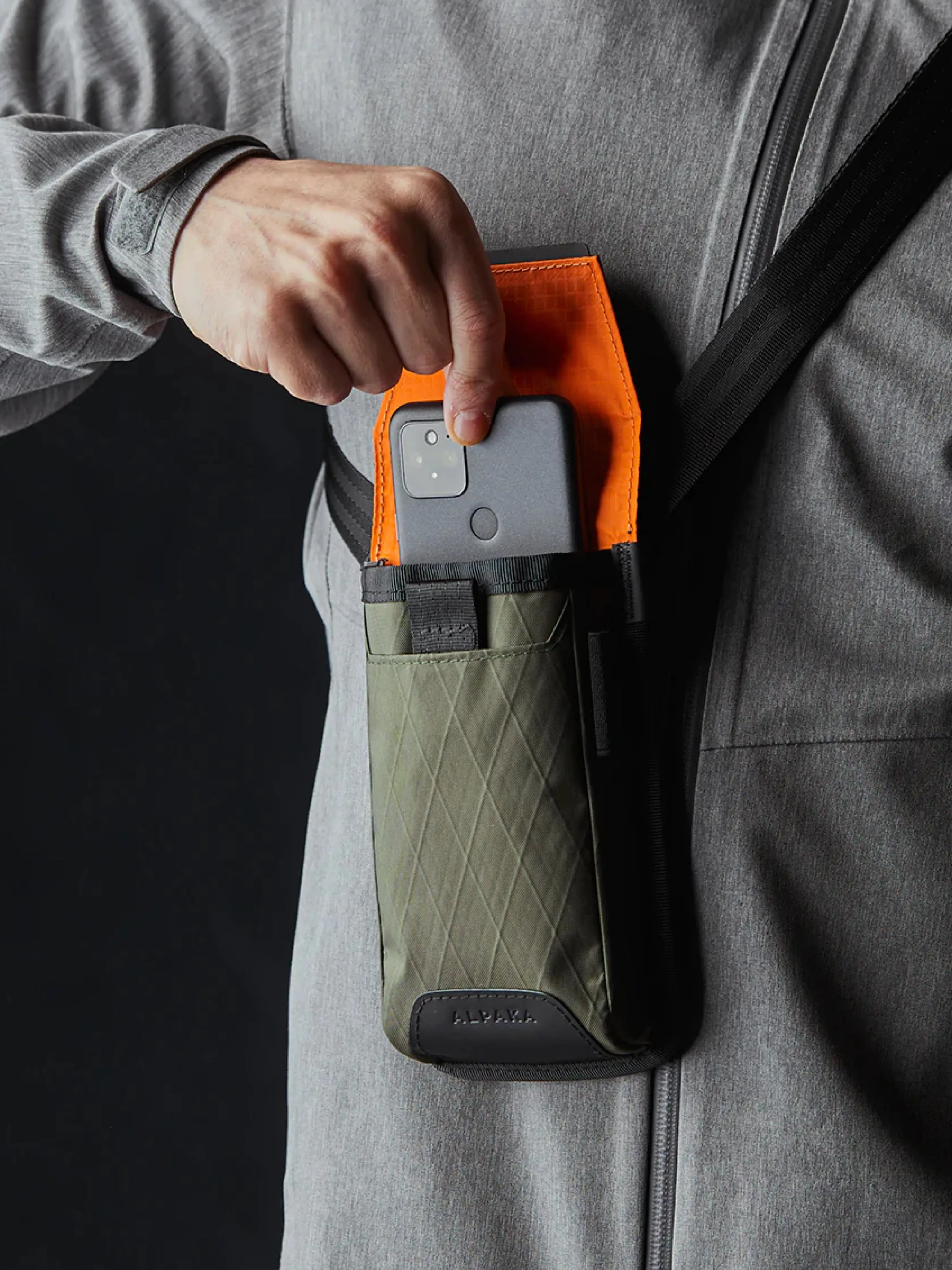 Alpaka Modular Phone Sling Limited Edition Forest Green