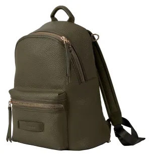 Bababing Luca Vegan Leather Changing Backpack - Olive