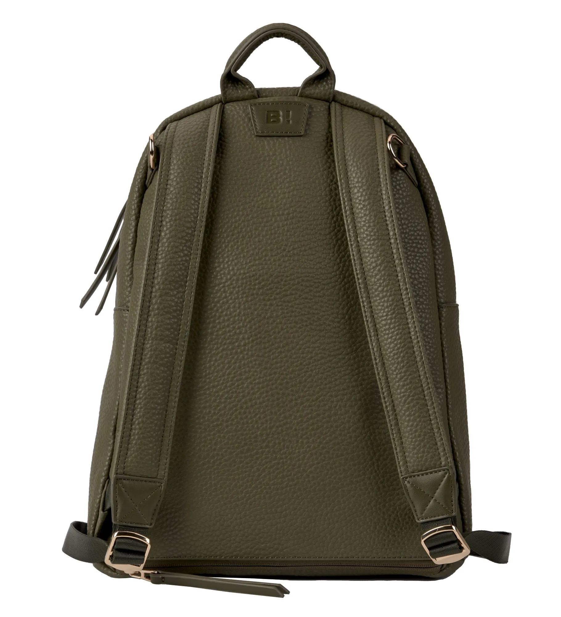 Bababing Luca Vegan Leather Changing Backpack - Olive