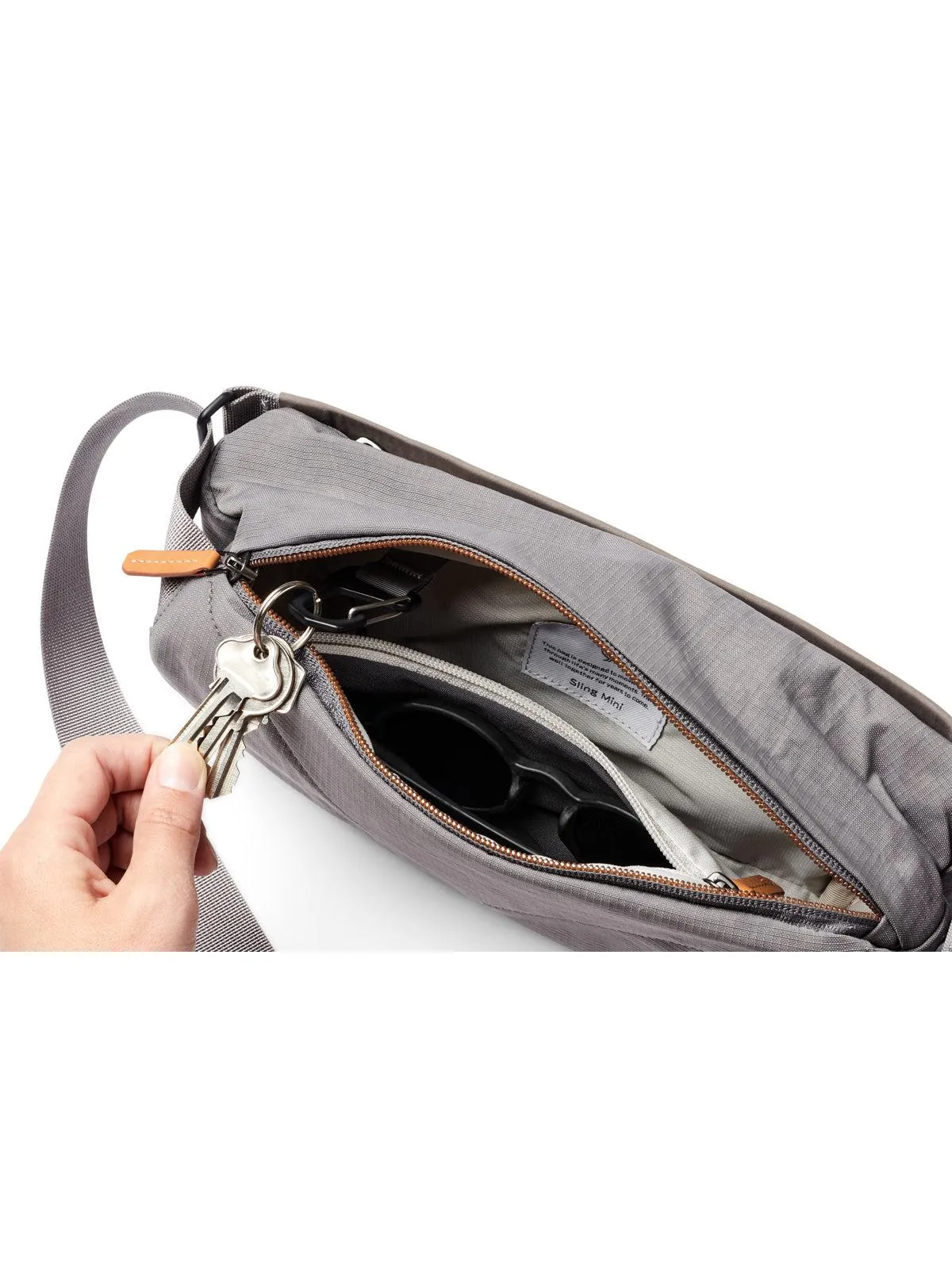 Bellroy Sling Bag Mini Premium Storm Grey