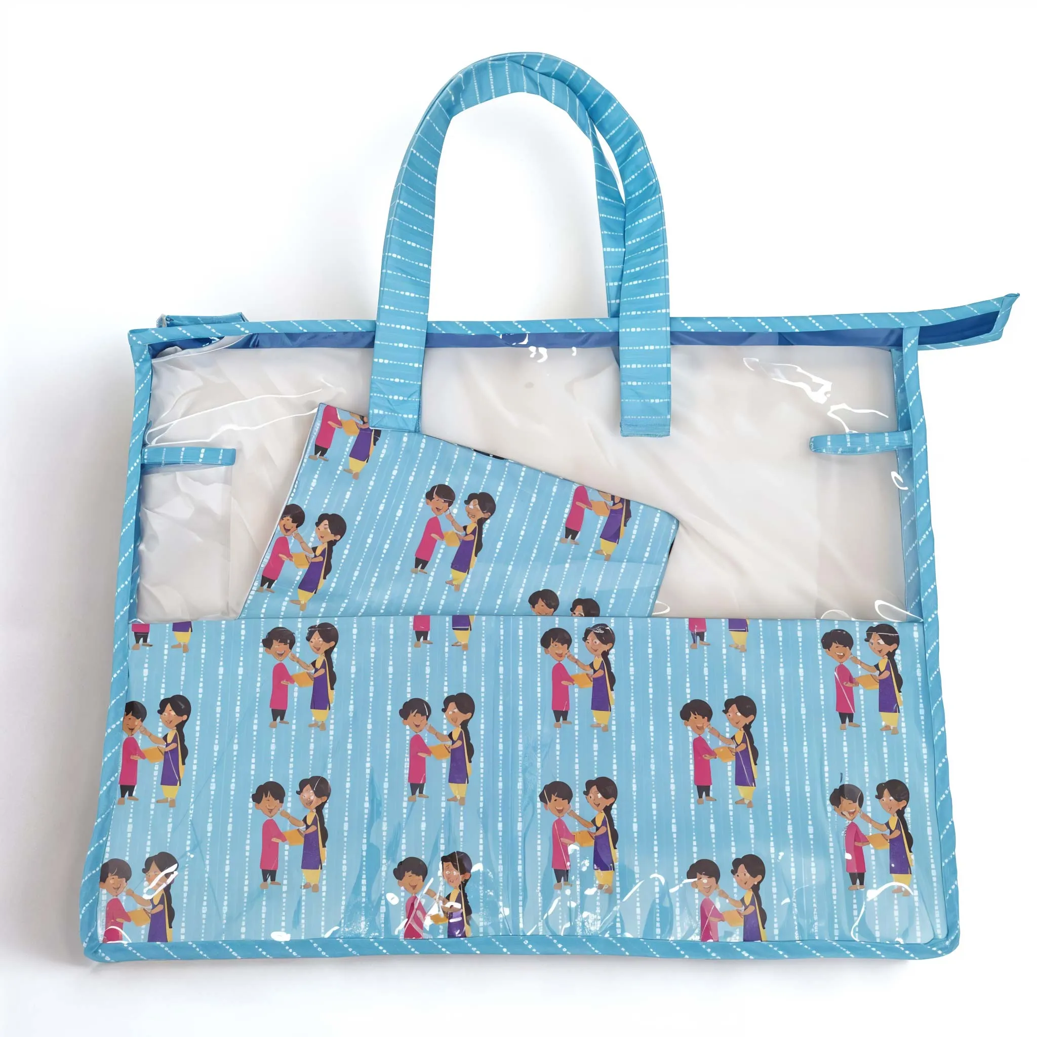 BHAI BEHAN VIBE PRINT Swimming Bag