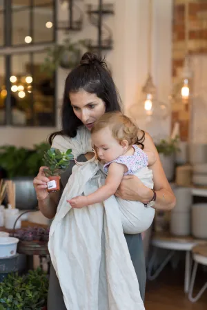 Bluffs Linen Ring Sling
