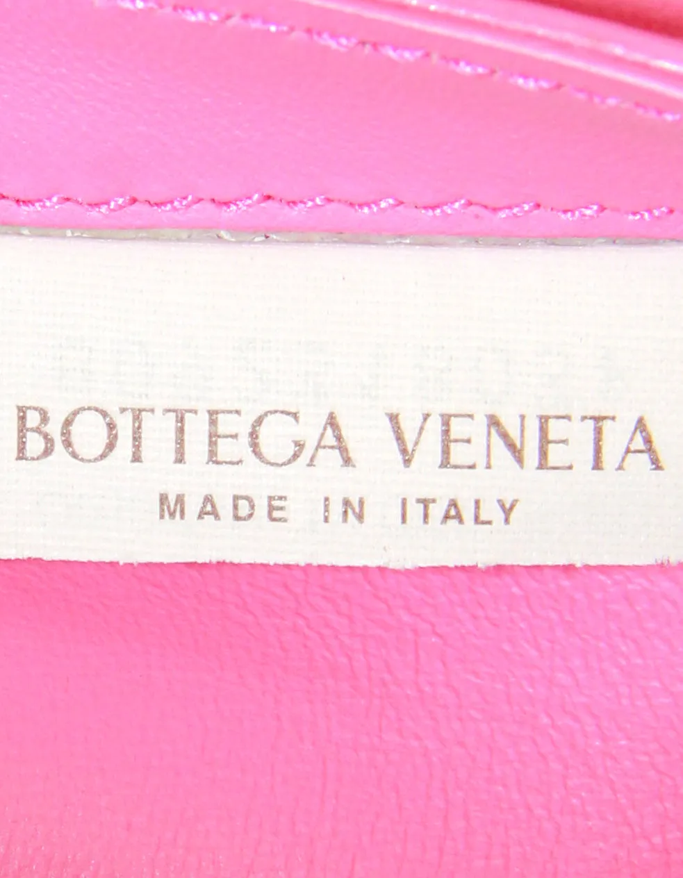 Bottega Veneta Red/Pink Medium Arco Intrecciato Leather Tote Bag