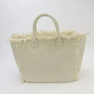 Canvas Beach Tote - Beige