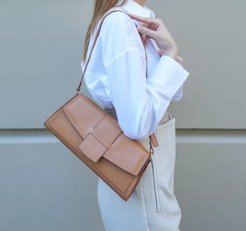 Caramel Rectangular Bag