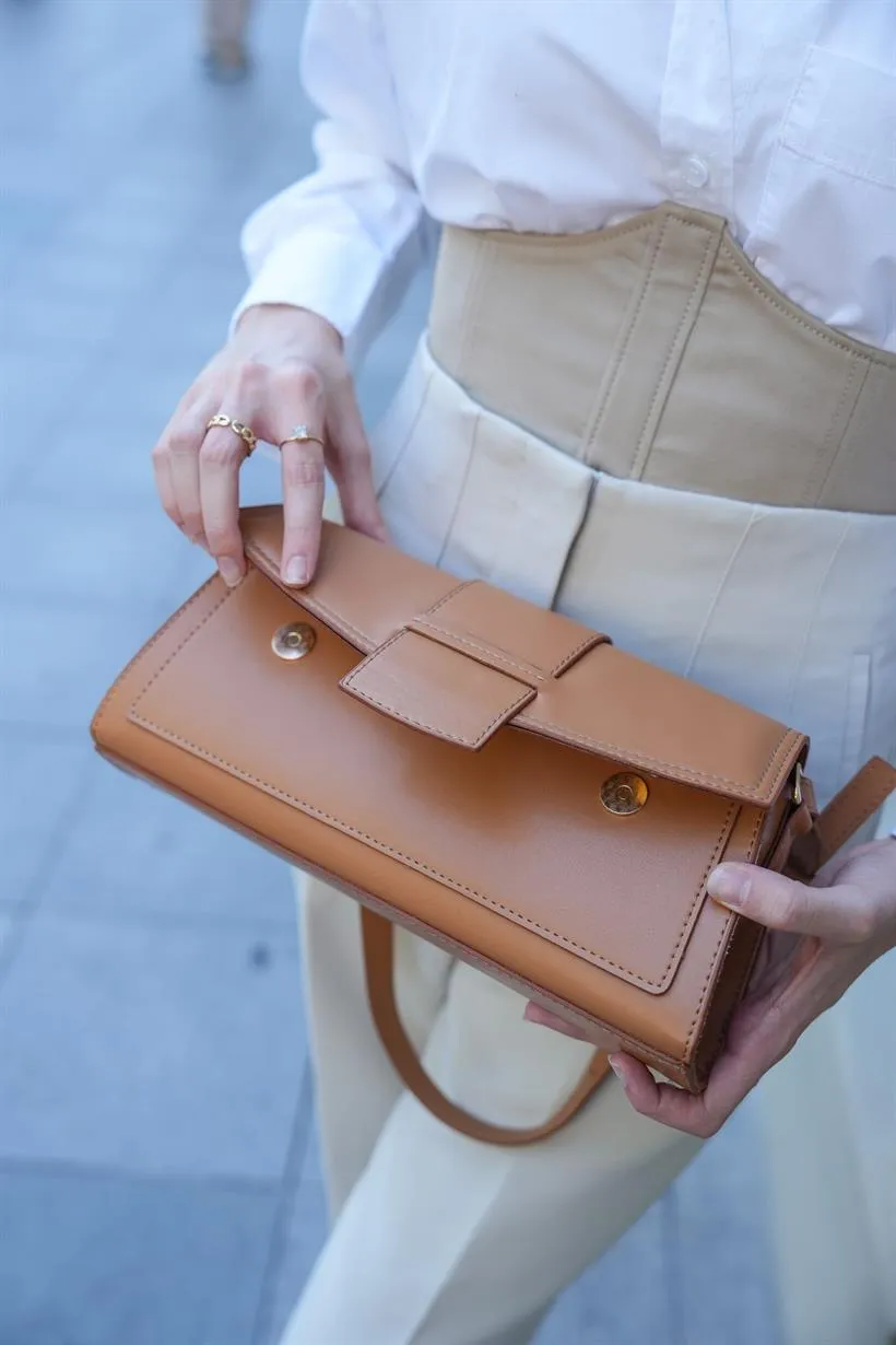 Caramel Rectangular Bag