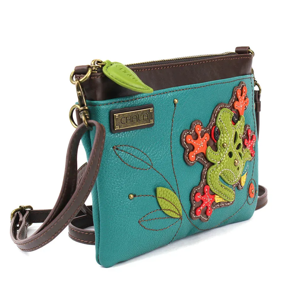 Chala Mini Crossbody - Frog (Turquoise)