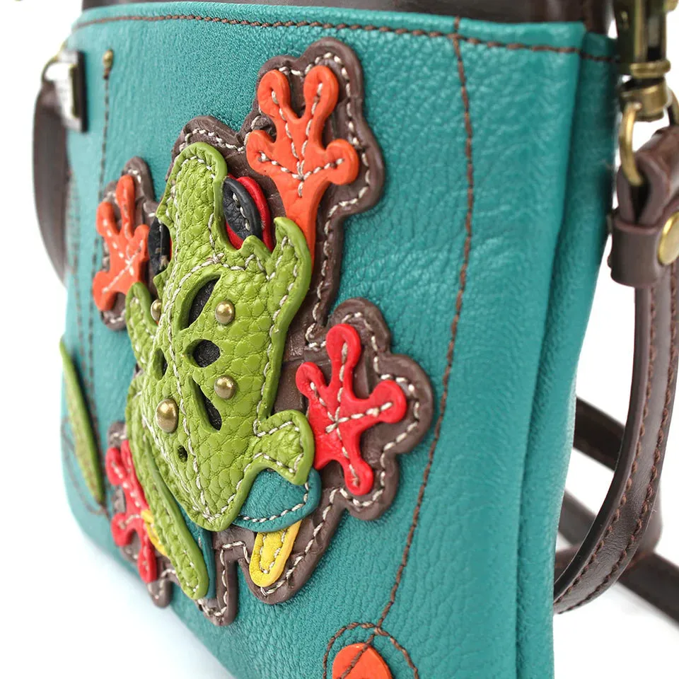 Chala Mini Crossbody - Frog (Turquoise)