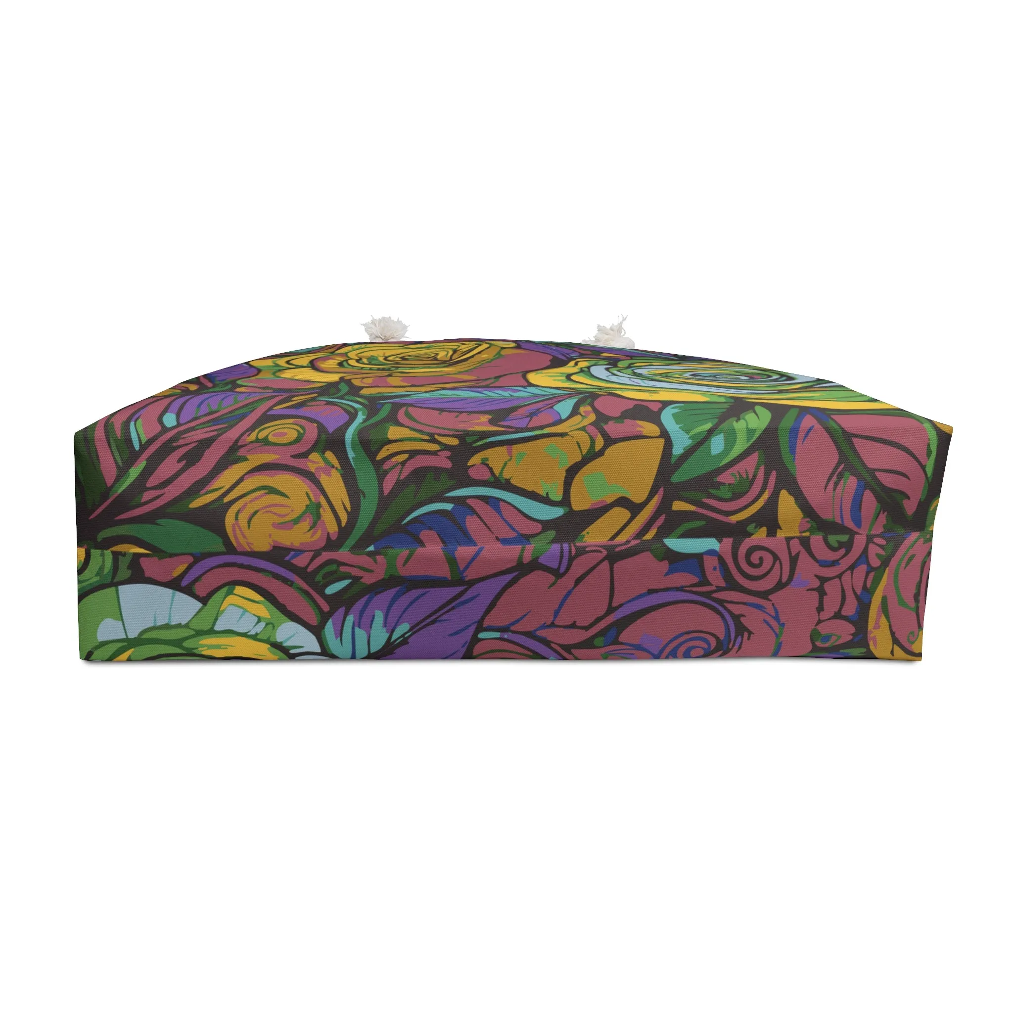 Colorful Floral Weekender Bag - Perfect for Travel & Outdoor Adventures