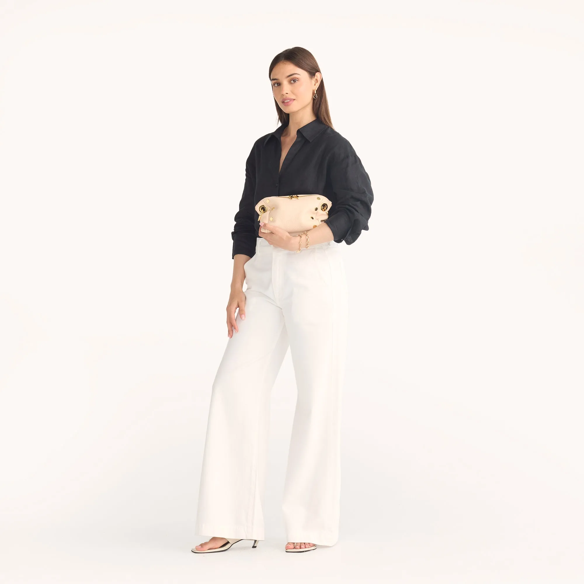 Daniel Crossbody Clutch | Superbloom Pink/Gold | Sml