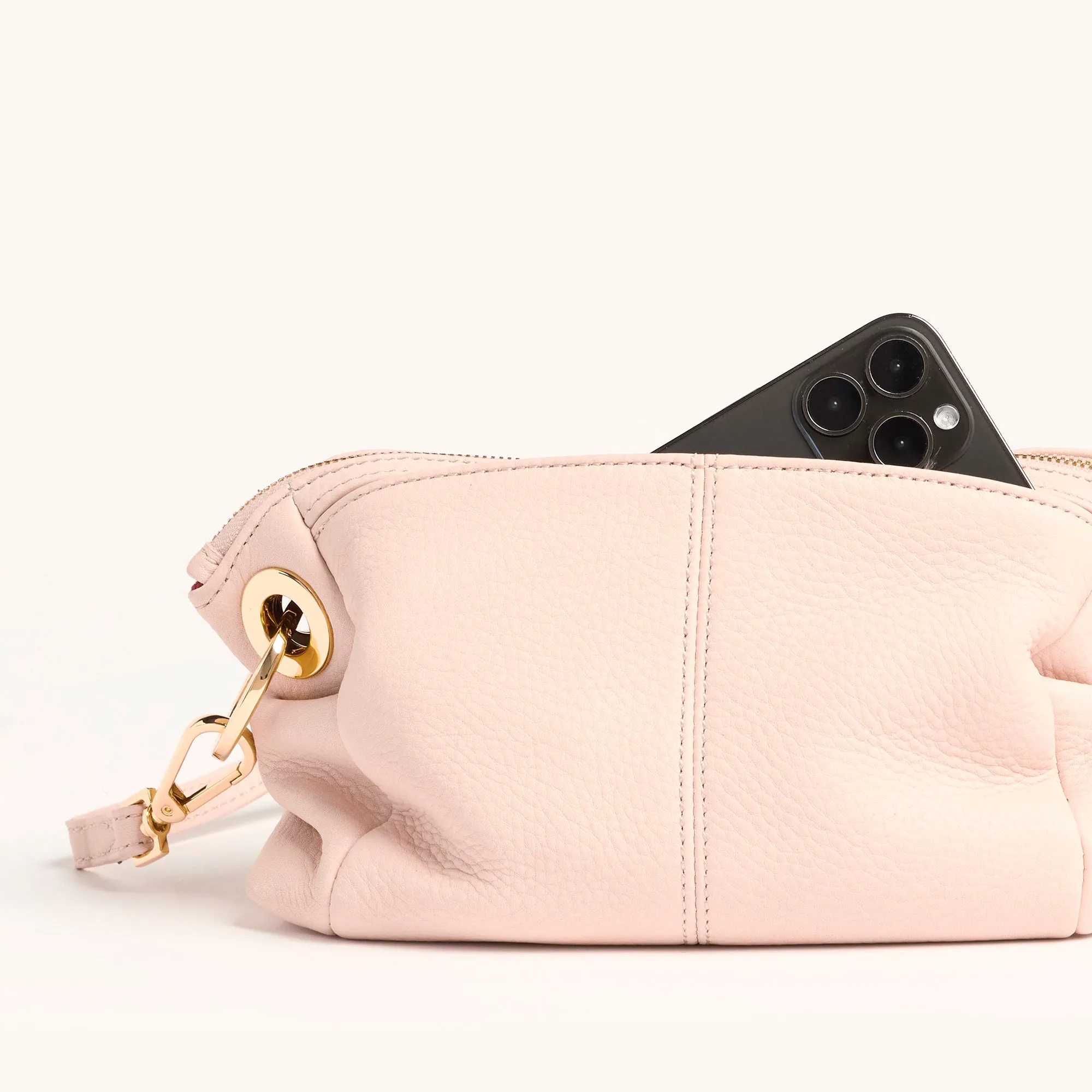 Daniel Crossbody Clutch | Superbloom Pink/Gold | Sml