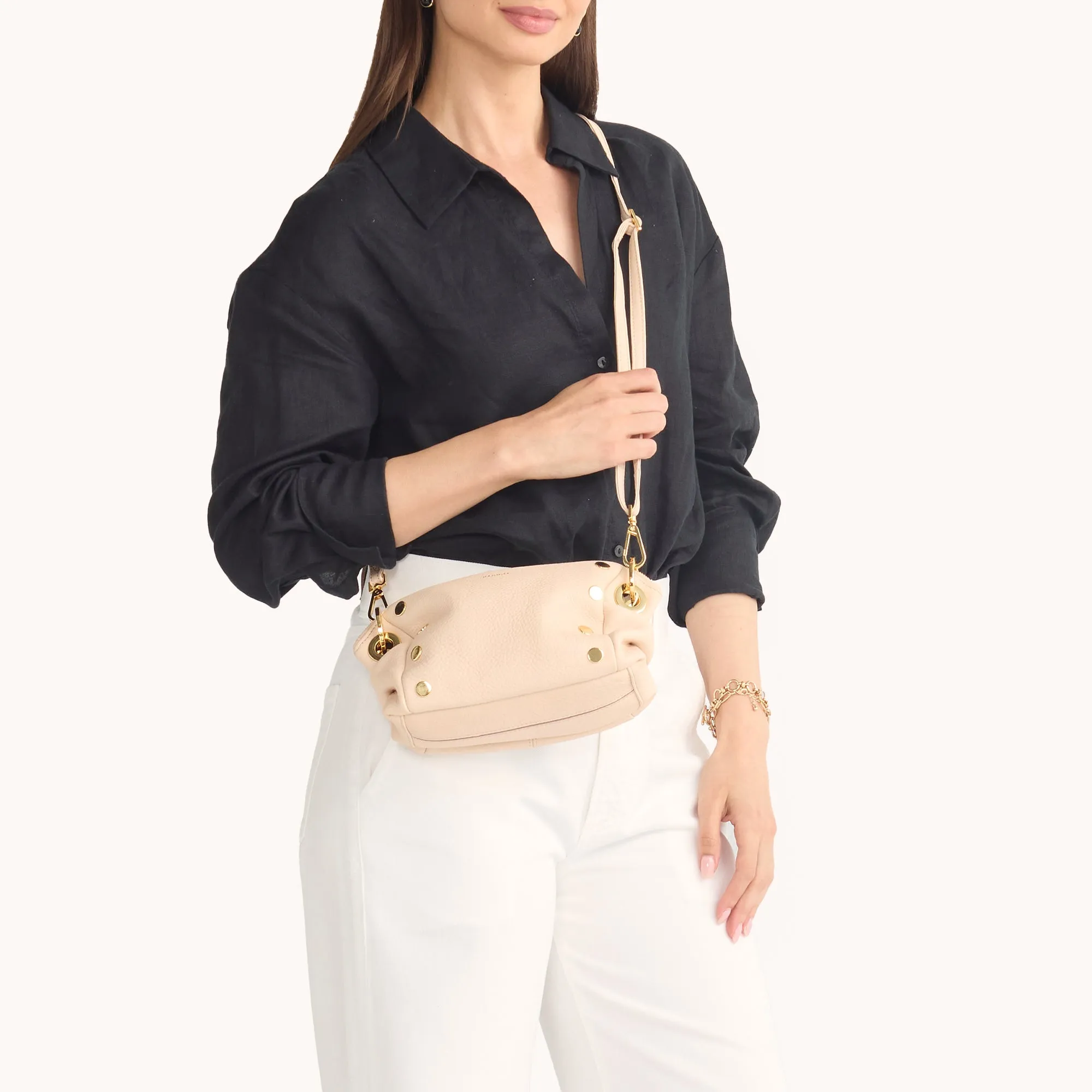 Daniel Crossbody Clutch | Superbloom Pink/Gold | Sml