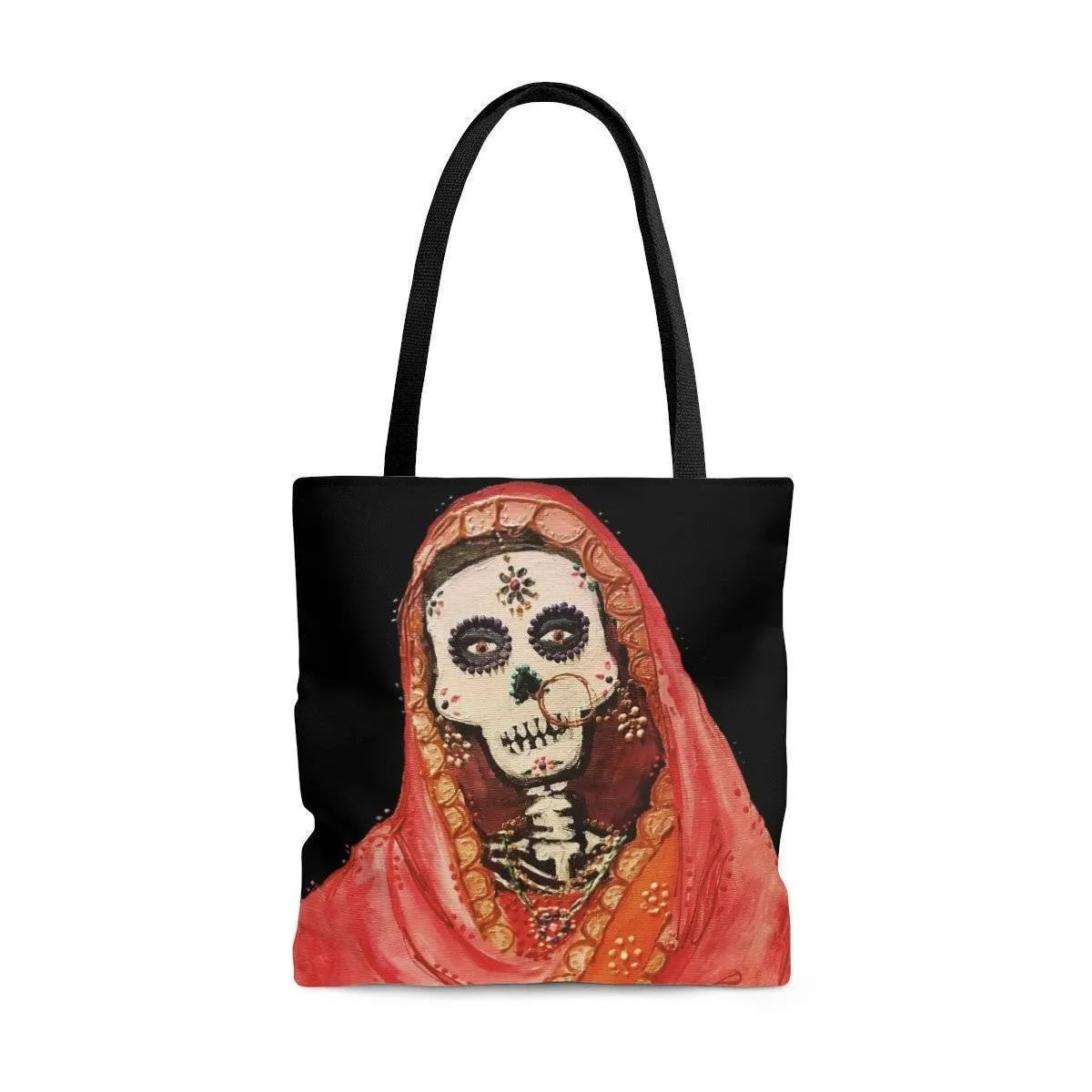 Dipavali De Los Muertos Tote Bag