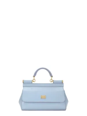 Dolce & Gabbana Small Sicily Handbag in Zucchero