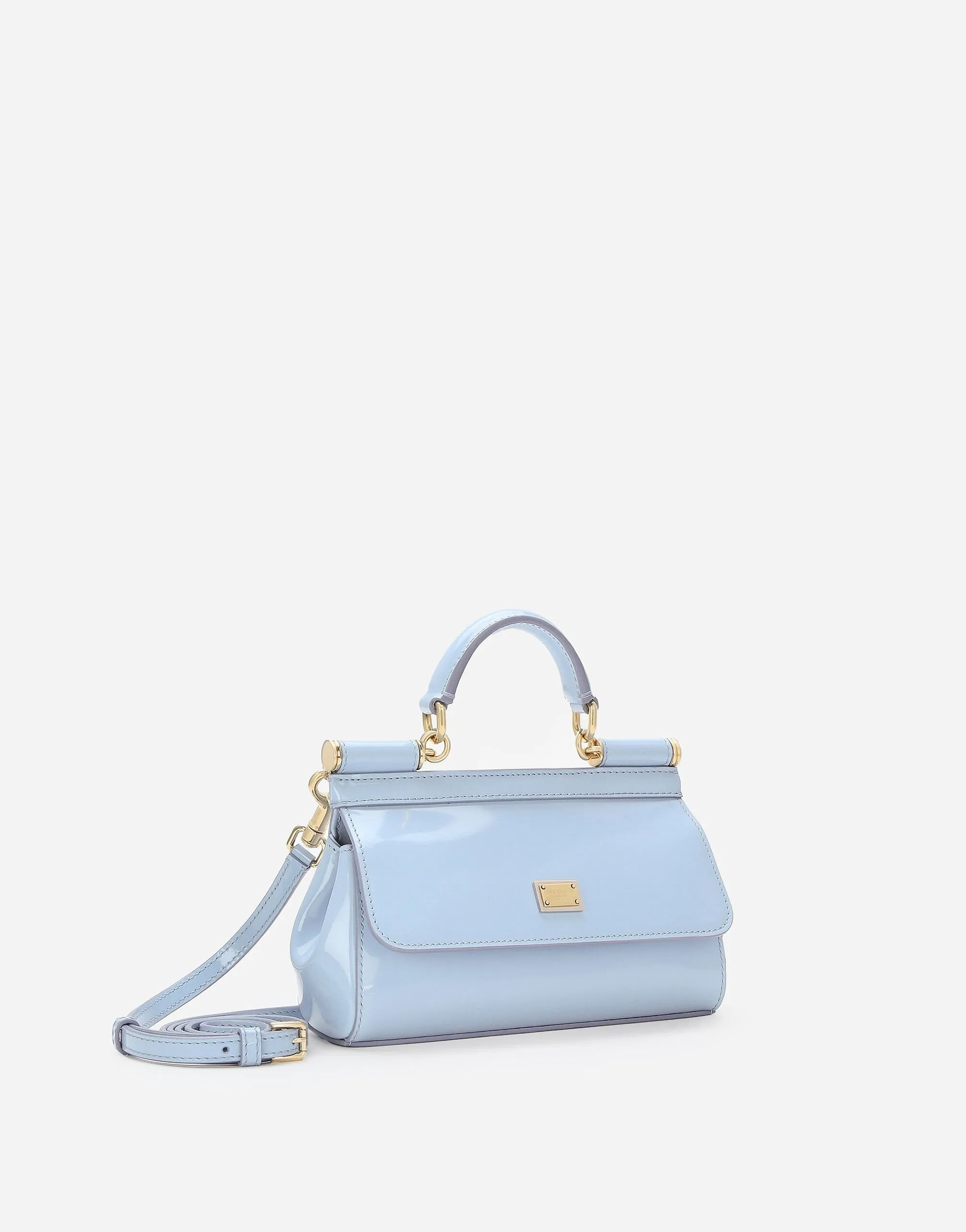 Dolce & Gabbana Small Sicily Handbag in Zucchero