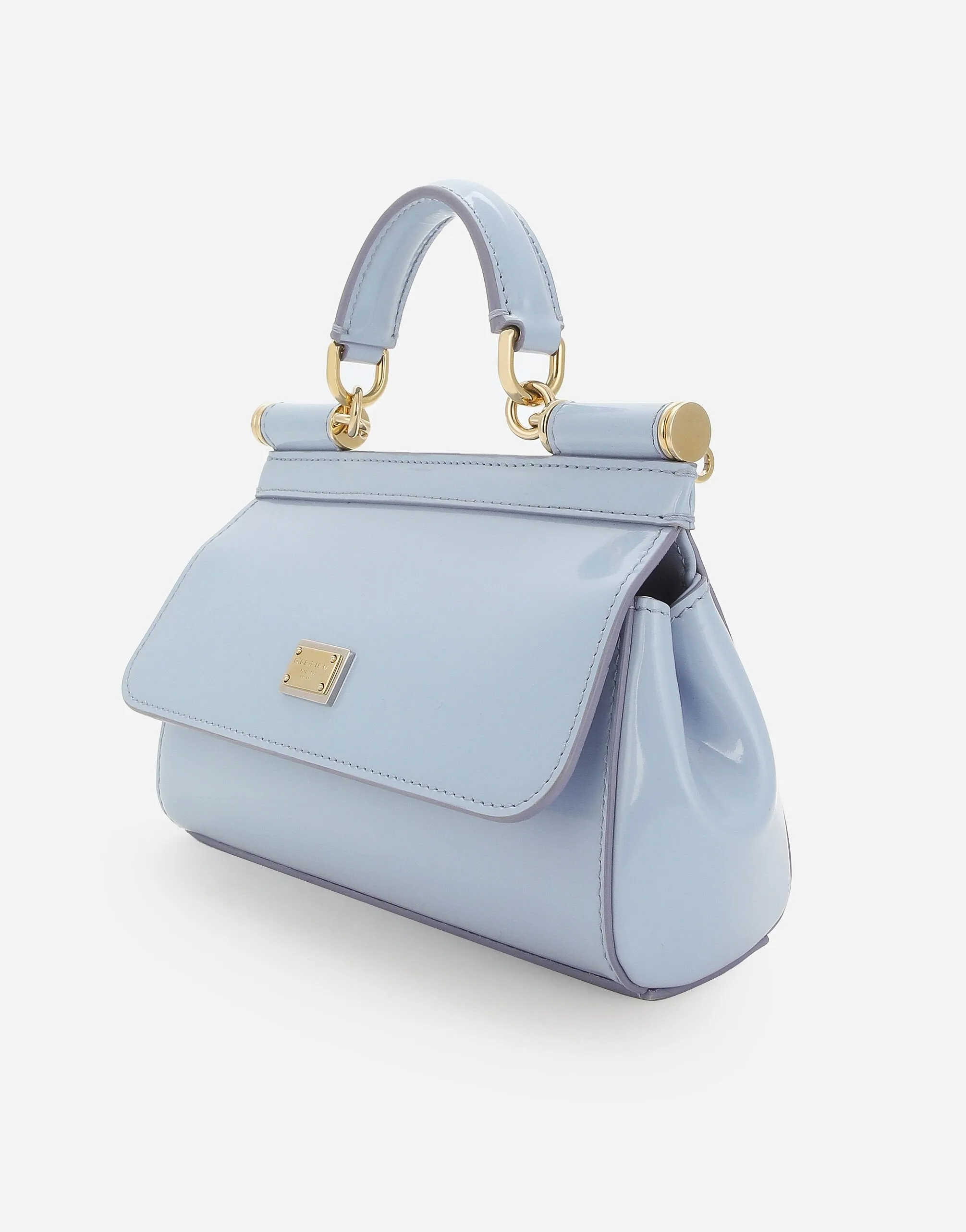Dolce & Gabbana Small Sicily Handbag in Zucchero
