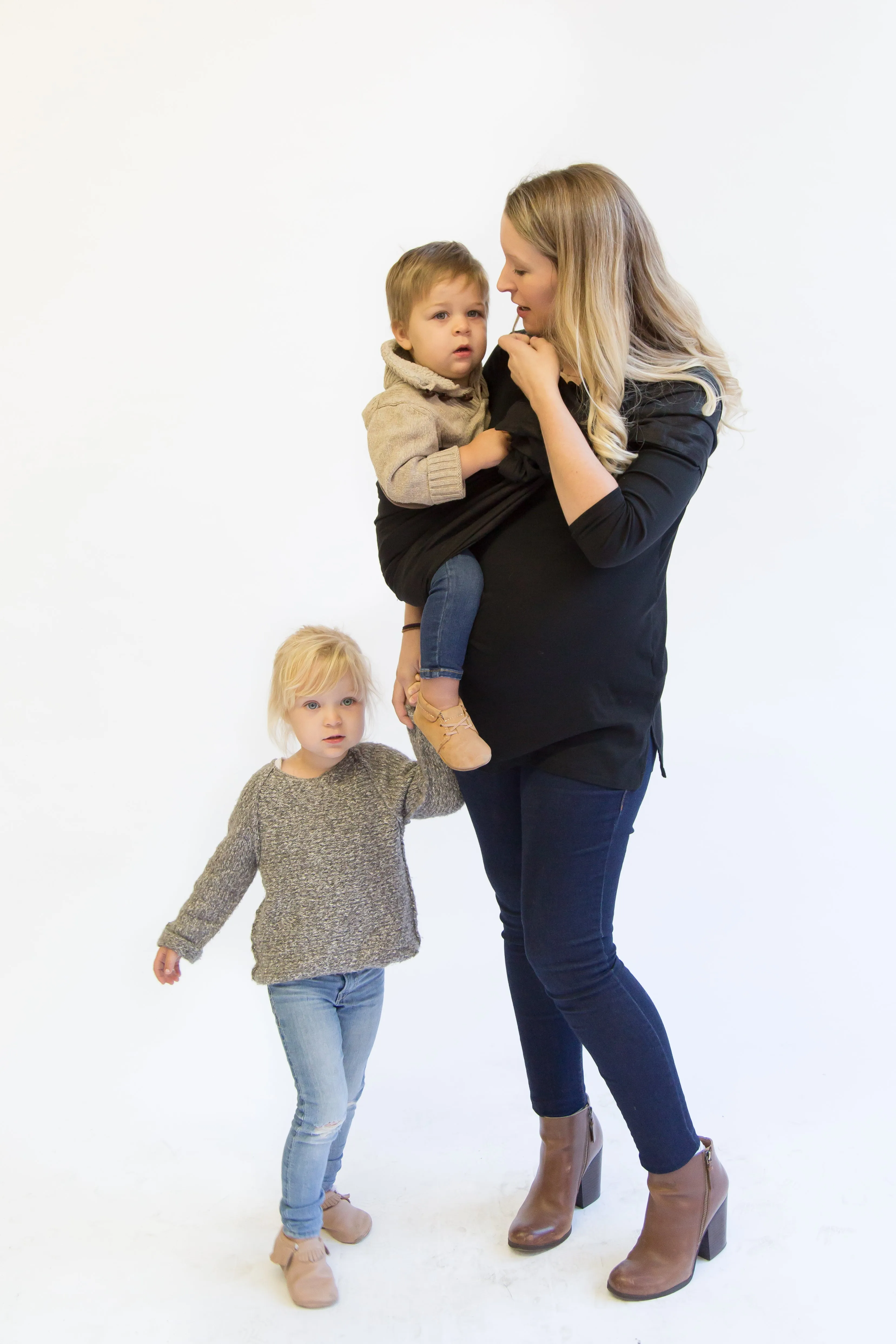 Double Layer Avenue Linen Ring Sling