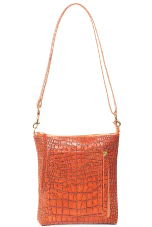 EMMA Orange Croco