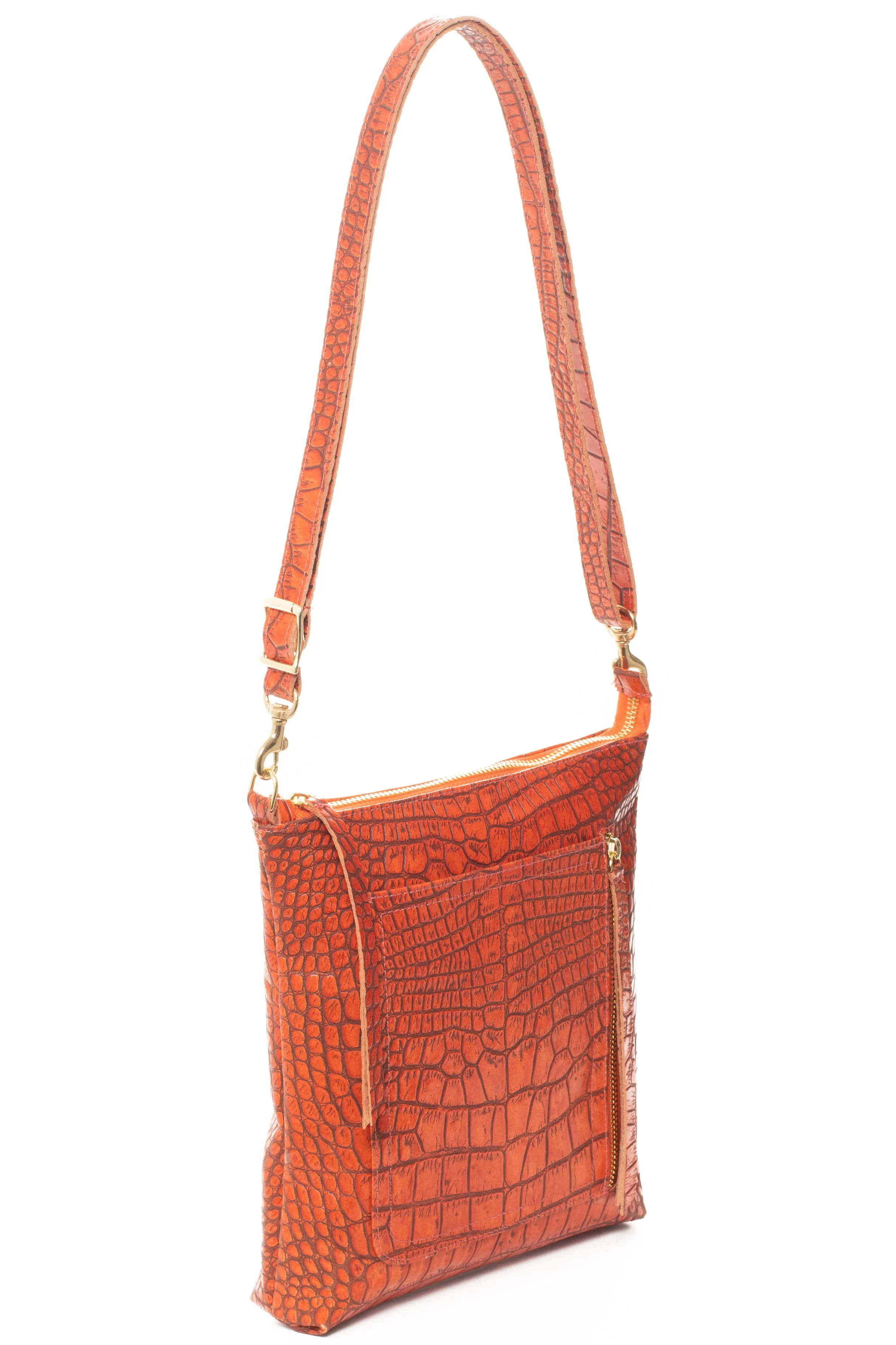 EMMA Orange Croco