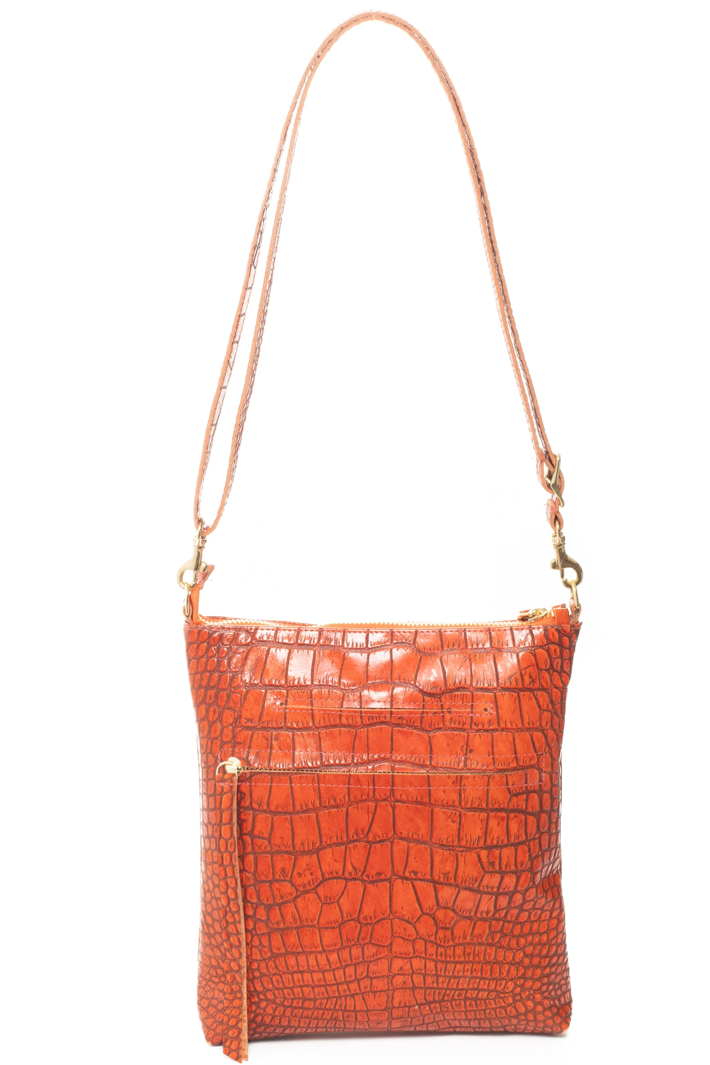 EMMA Orange Croco