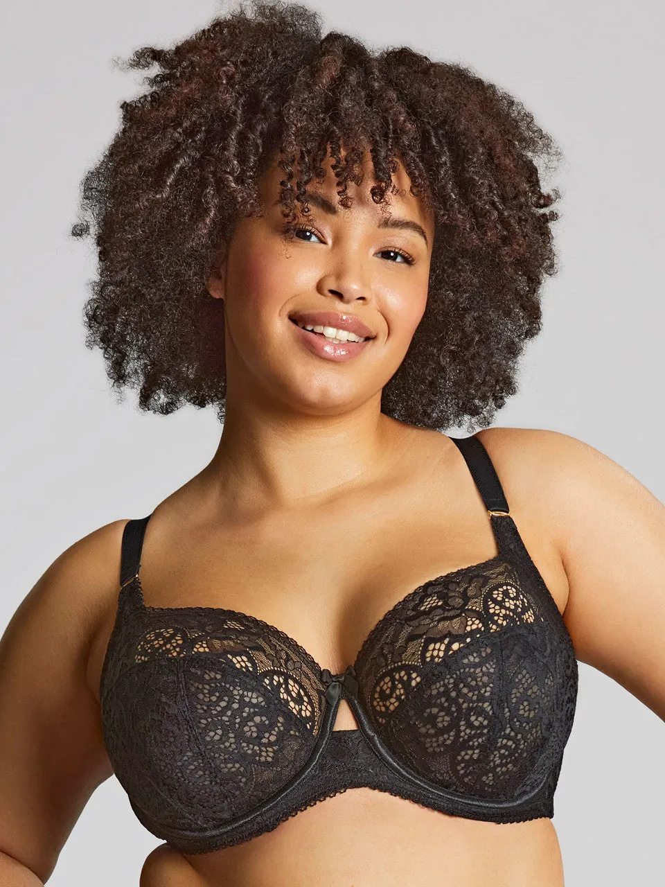 Estel Full Cup Bra In Black - Sculptresse
