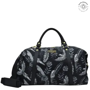 Fabric with Leather Trim Great Escape Duffle - 12016