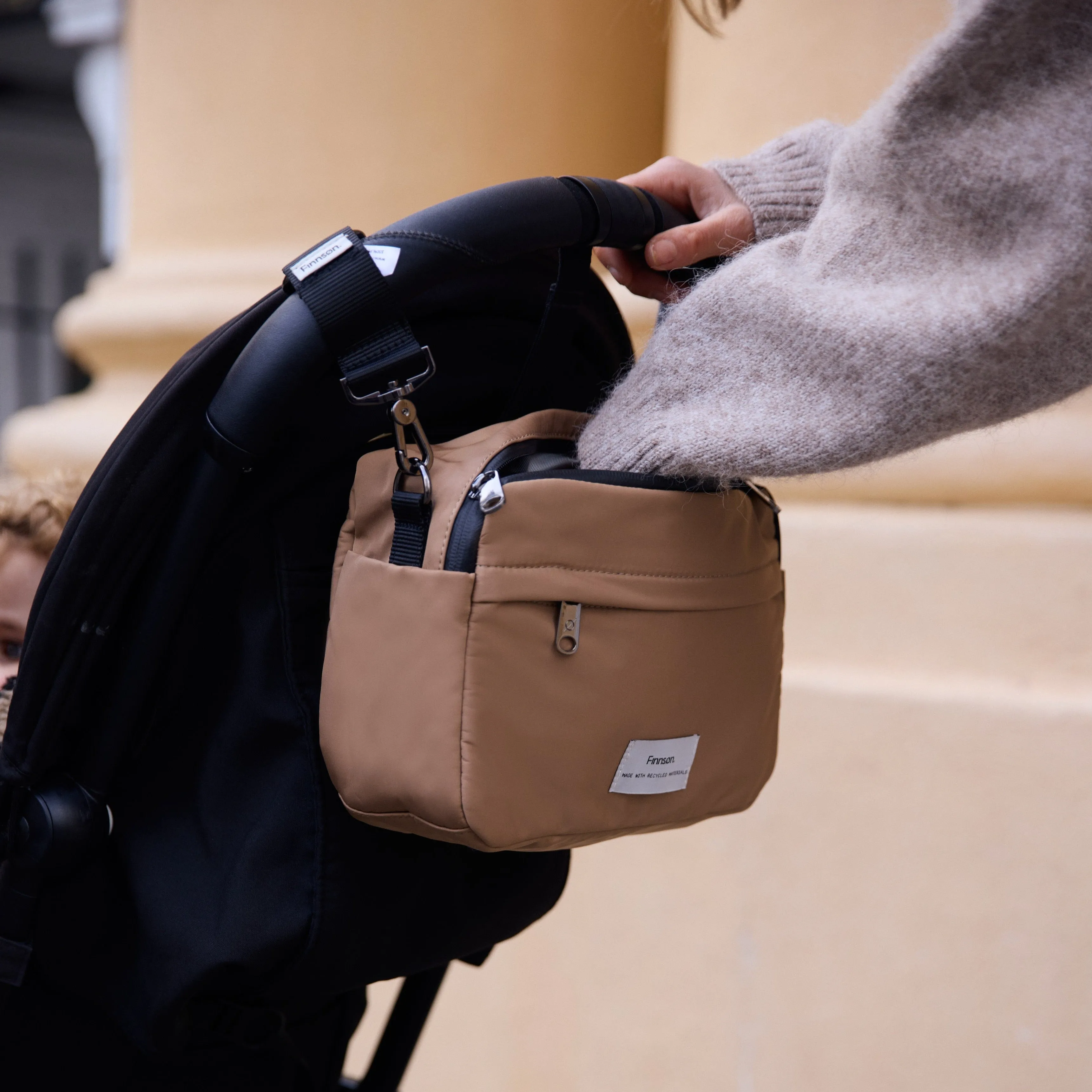 Frida Stroller Organiser Bag (Camel)