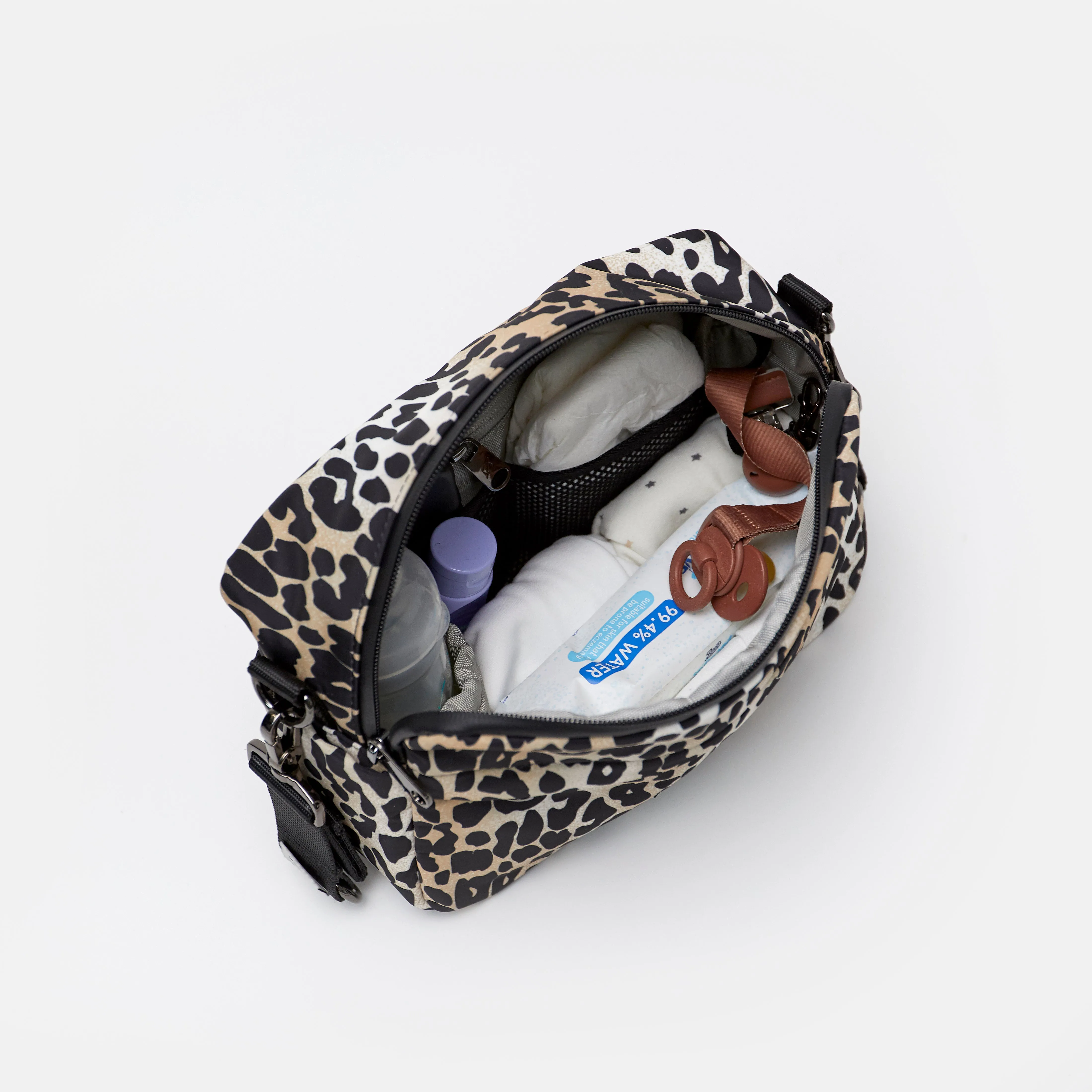 Frida Stroller Organiser Bag (Leopard)