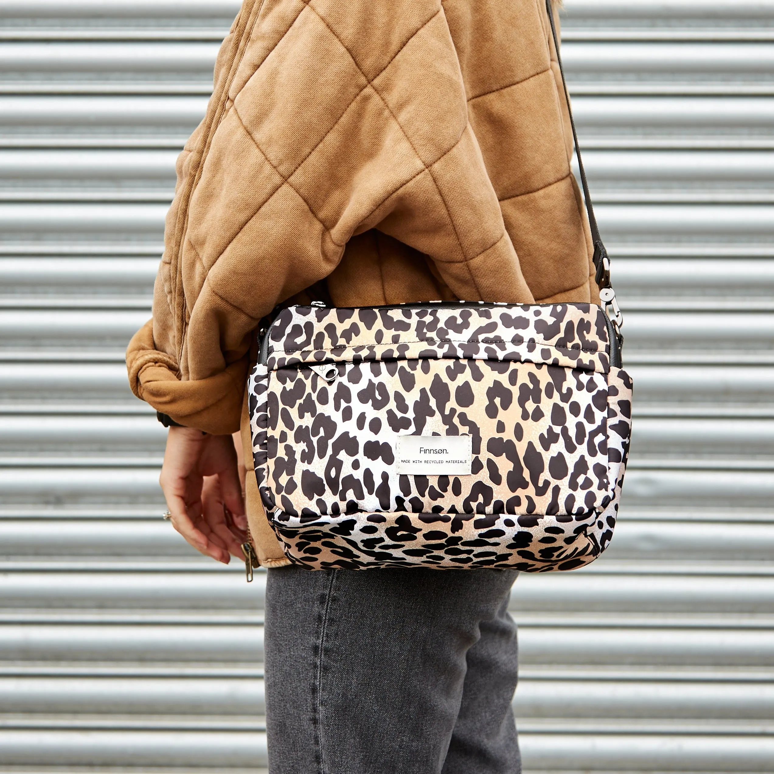Frida Stroller Organiser Bag (Leopard)