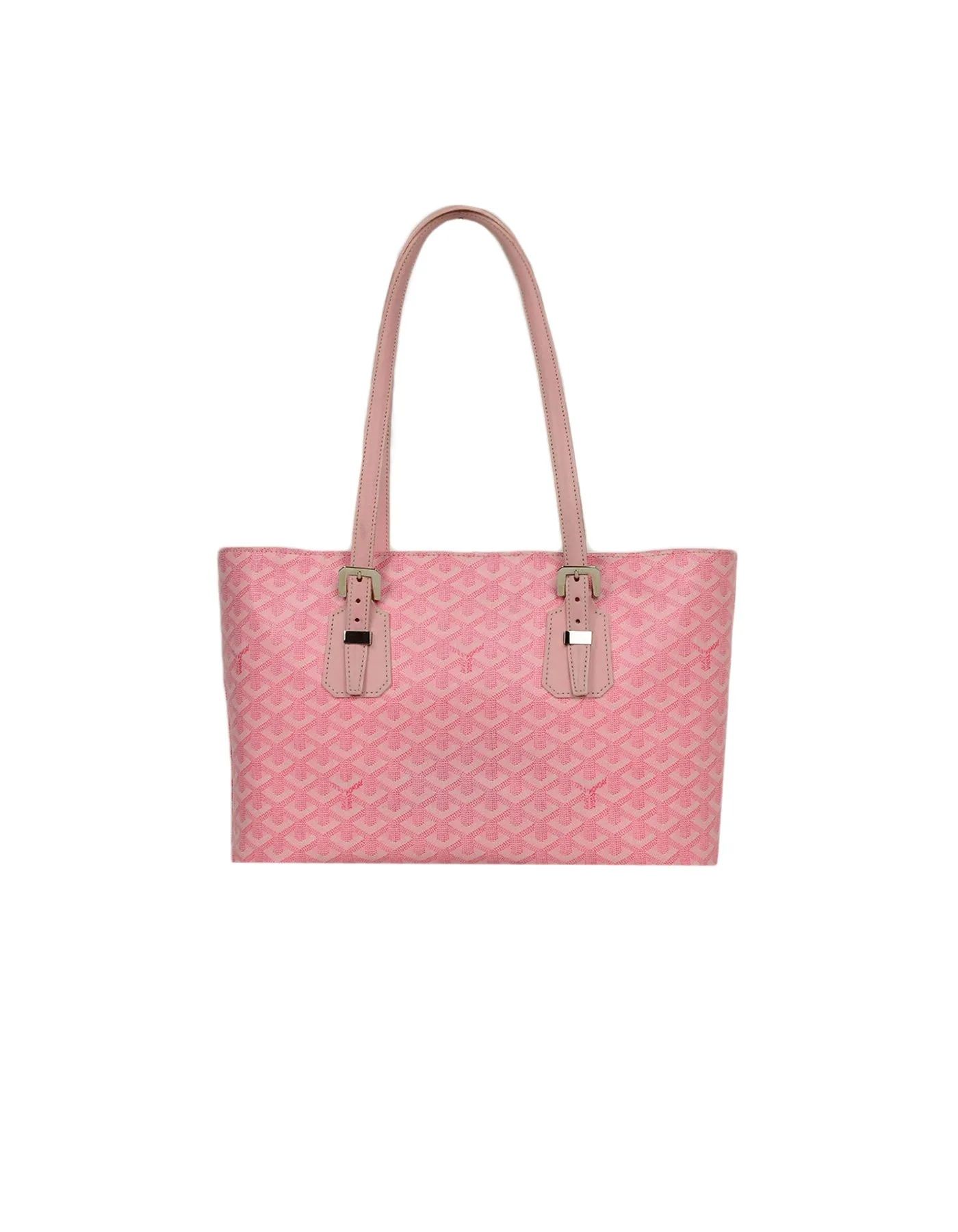 Goyard Pink Goyardine Okinawa PM Tote Bag