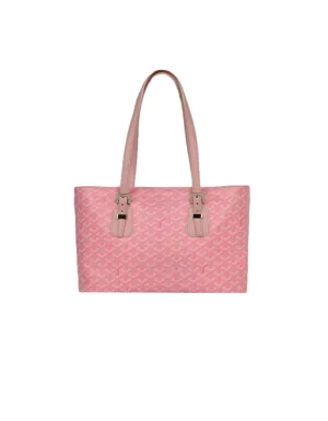 Goyard Pink Goyardine Okinawa PM Tote Bag