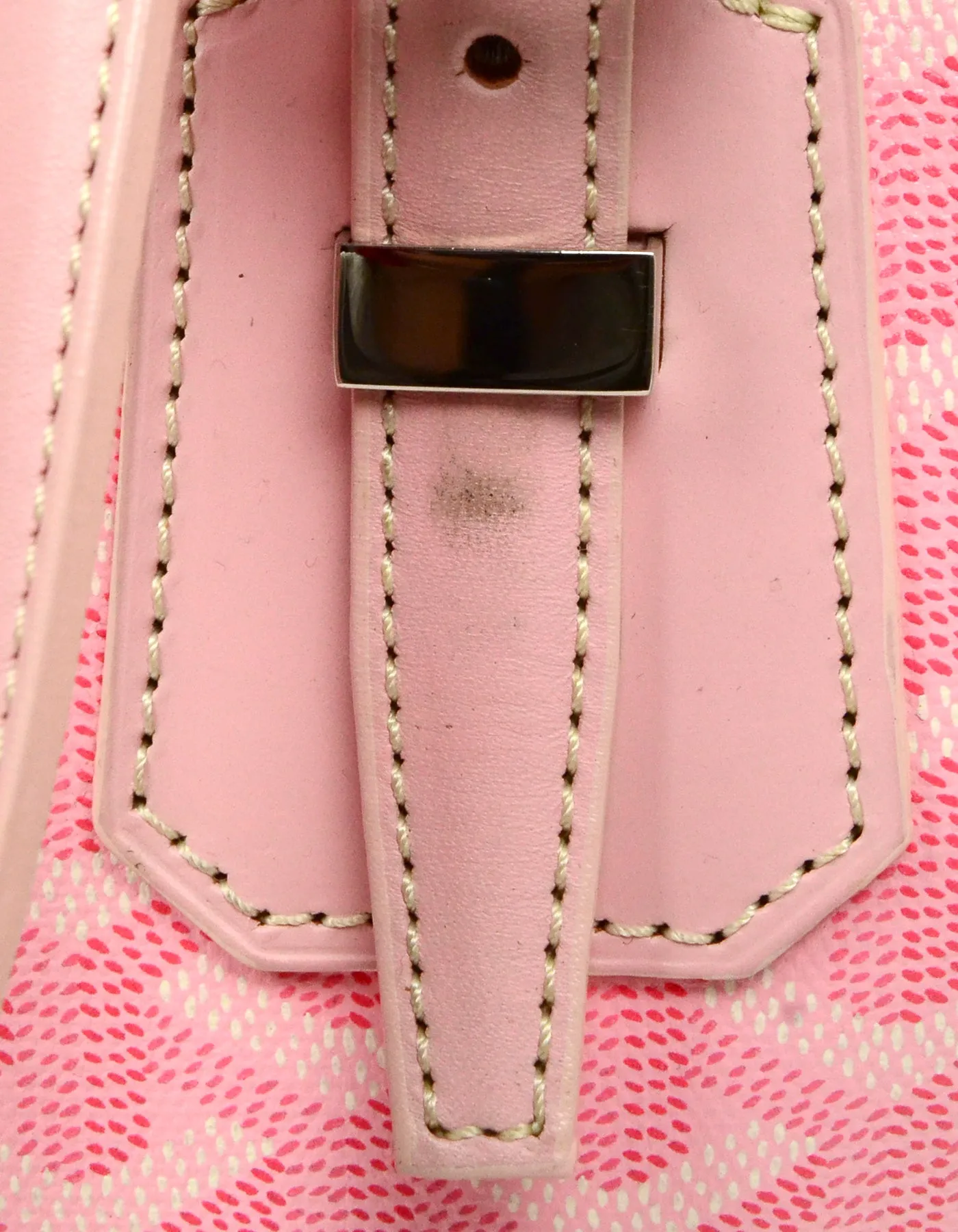 Goyard Pink Goyardine Okinawa PM Tote Bag