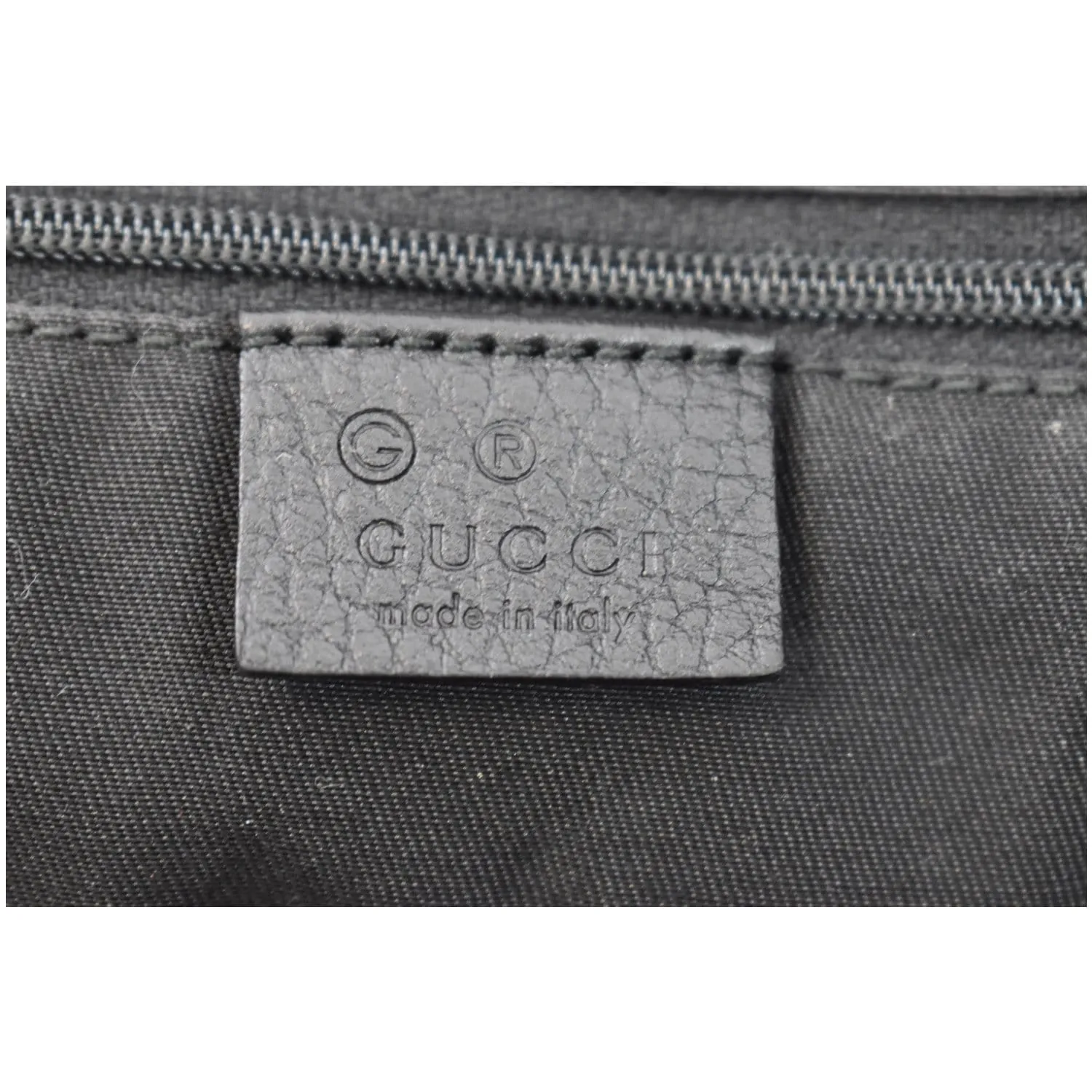 GUCCI Abbey Pocket Medium GG Denim Tote Bag Black 268639 - 20% OFF