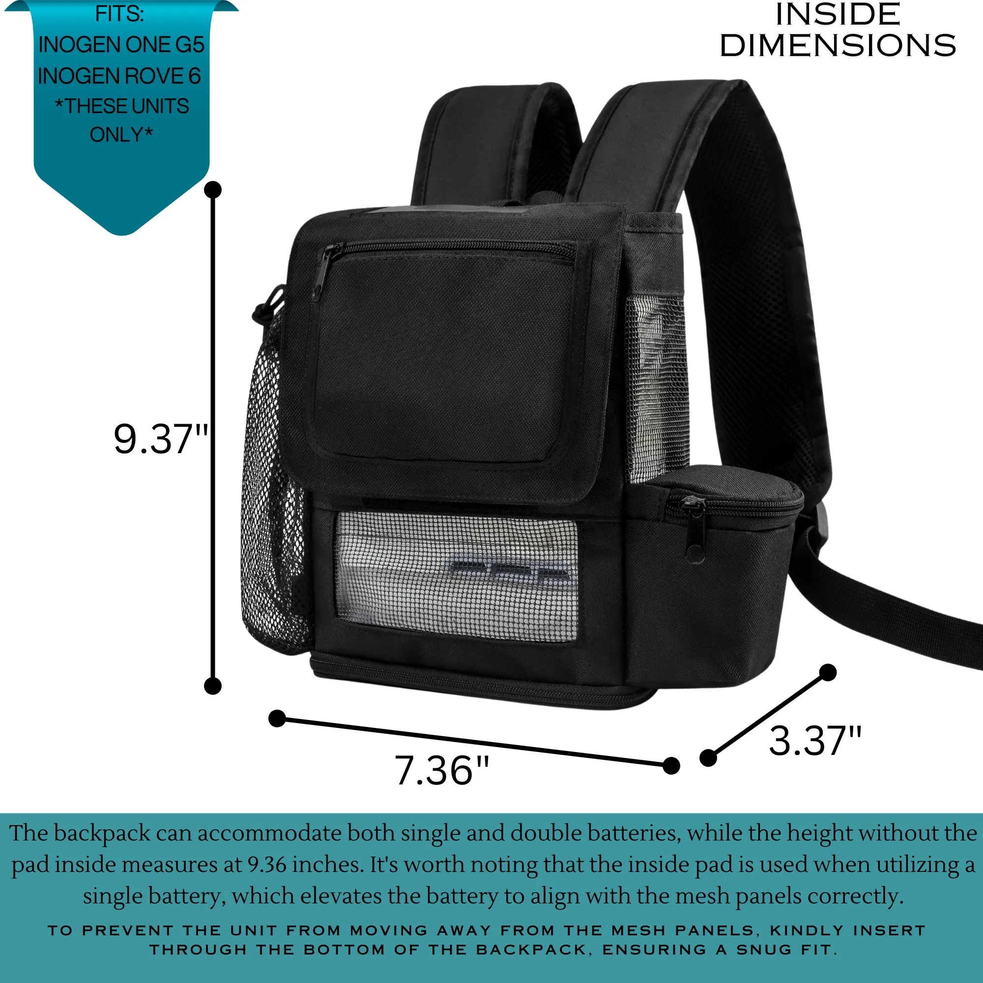 Inogen One G5 Ultra Lightweight Backpack