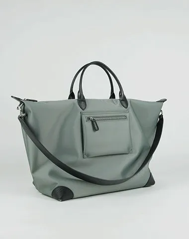 Khaki Womens Nylon Shoulder Totes Khaki Womens Nylon Shoulder Handbag Nylon Handbag Purse for Ladies