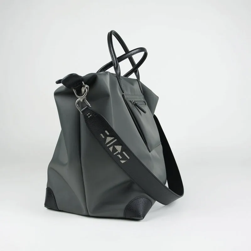 Khaki Womens Nylon Shoulder Totes Khaki Womens Nylon Shoulder Handbag Nylon Handbag Purse for Ladies
