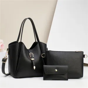 Large Capacity Totes Three-Piece Shoulder Bag