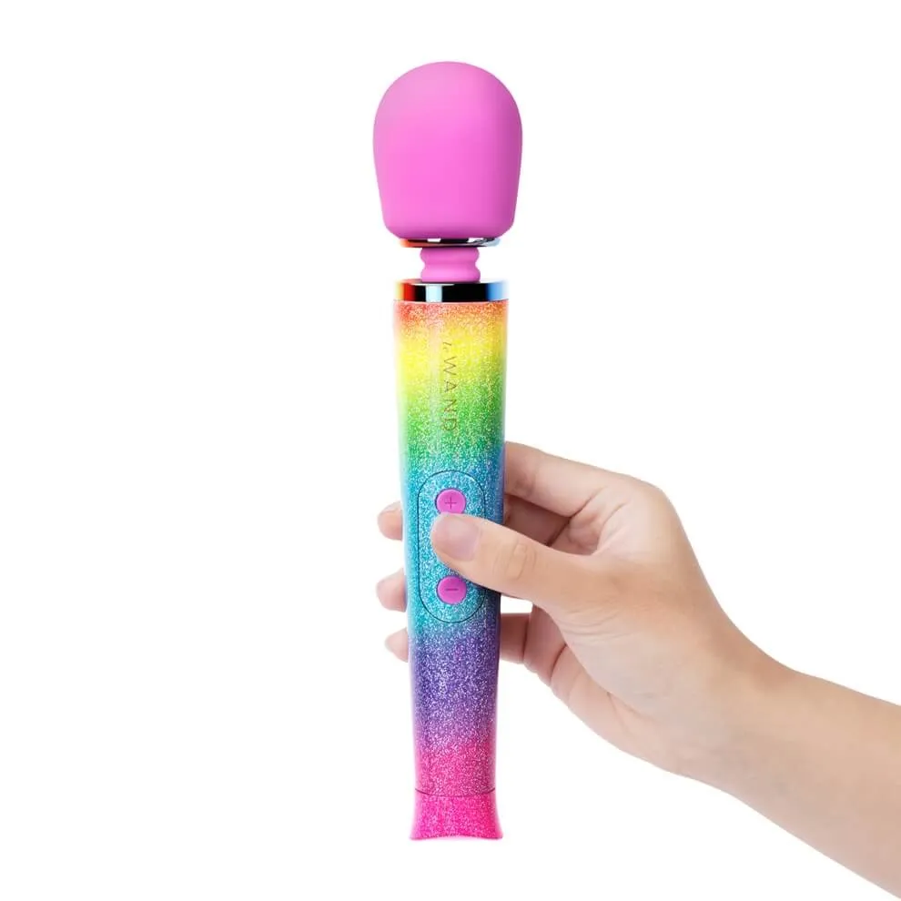 Le Wand Rainbow Ombre Petite Wand Massager