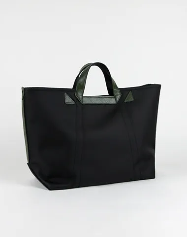 Light Green Womens Nylon Handbag Totes Light Green Womens Nylon Leather Shoulder Tote Purse for Ladies