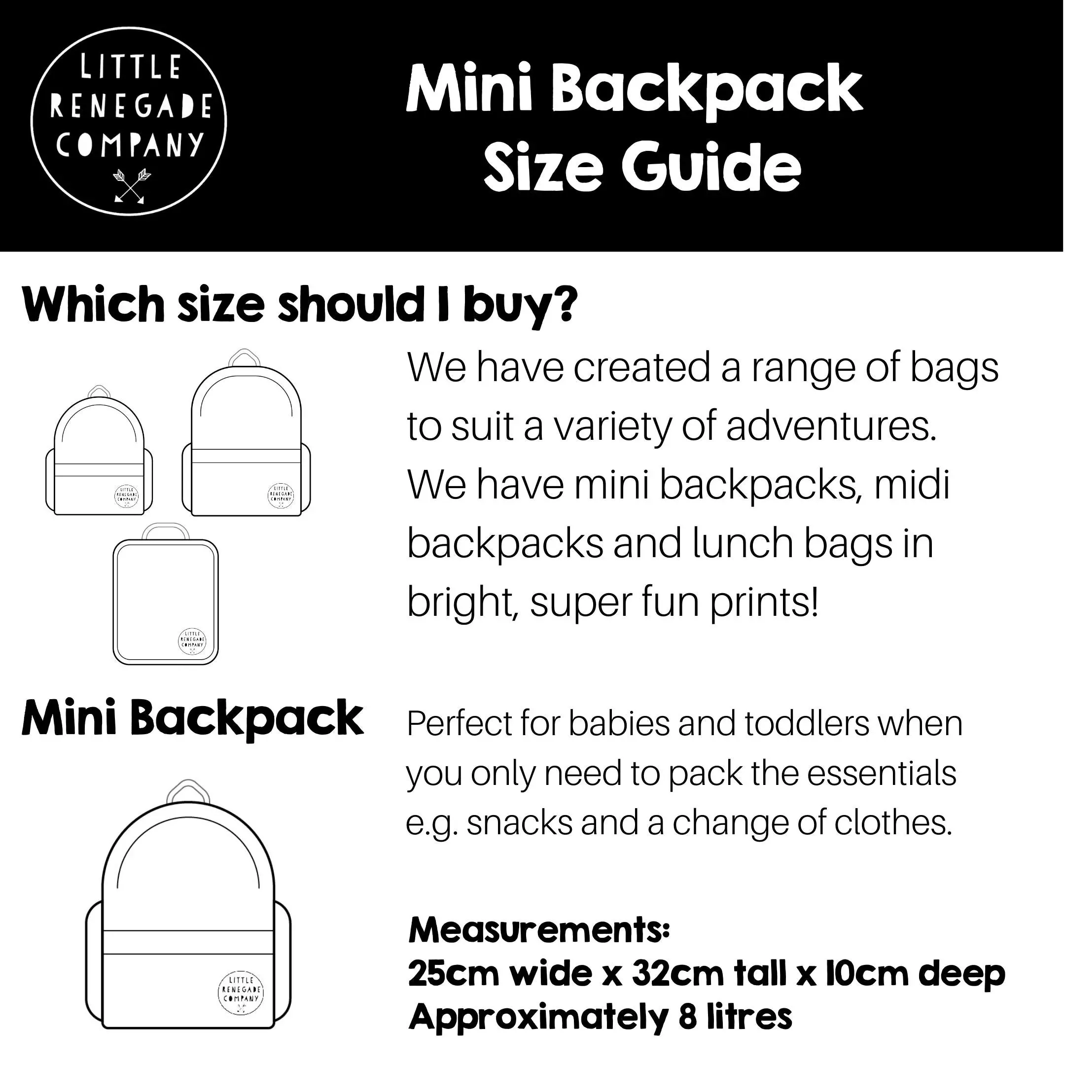 Little Renegade | Tropic Mini Backpack