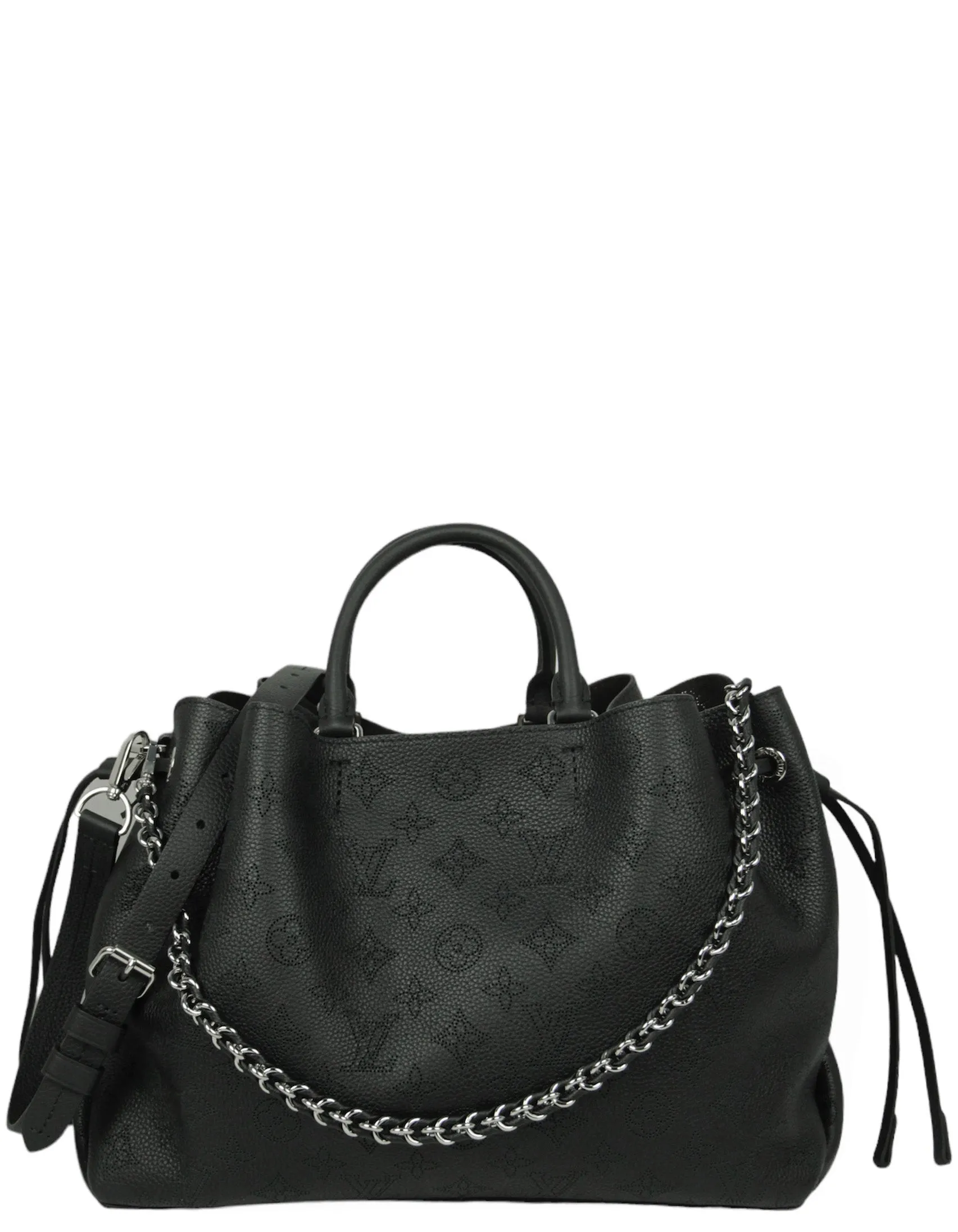Louis Vuitton Black Monogram Mahina Bella Tote
