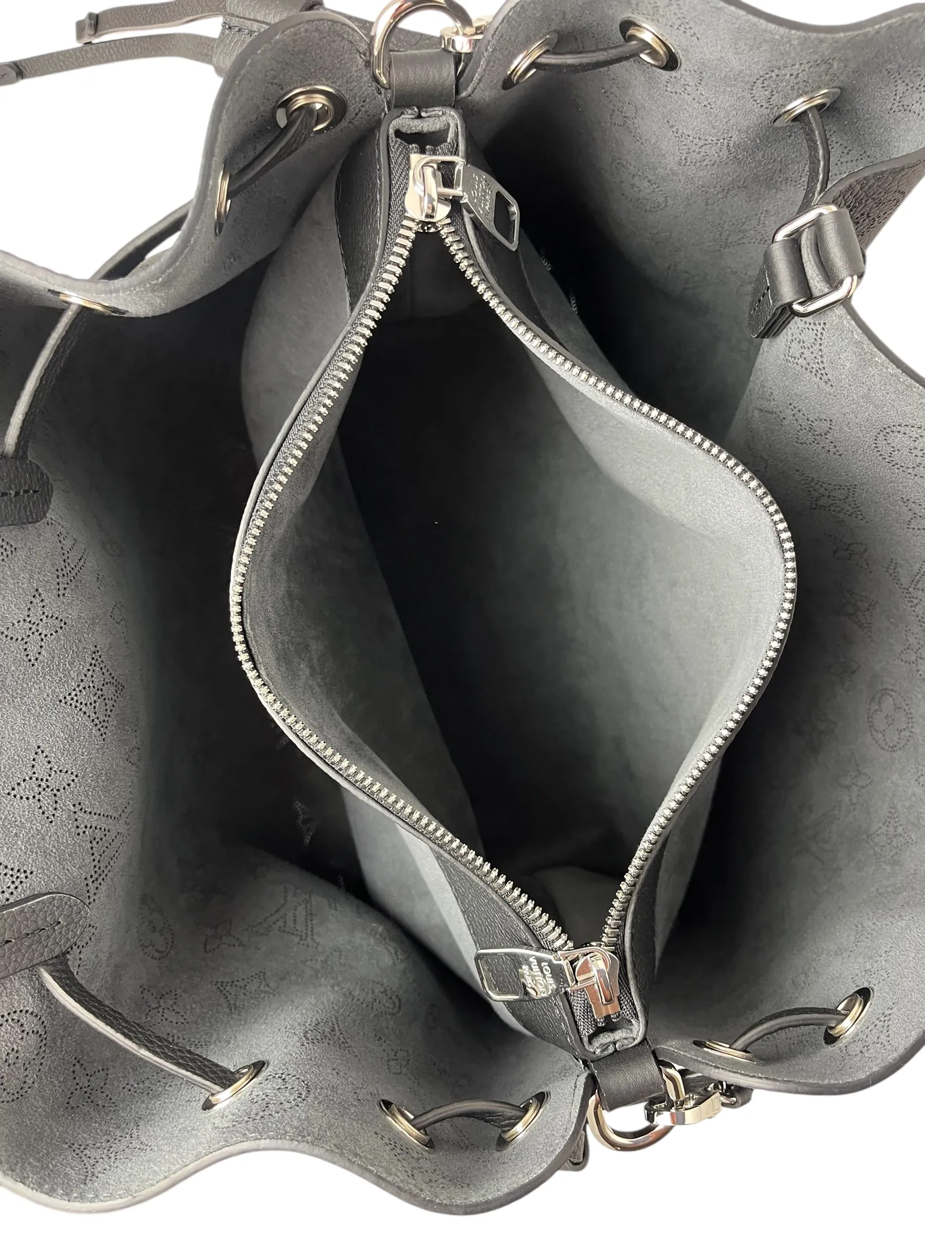 Louis Vuitton Black Monogram Mahina Bella Tote