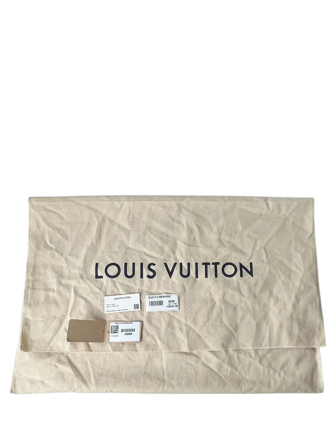 Louis Vuitton Black Monogram Mahina Bella Tote
