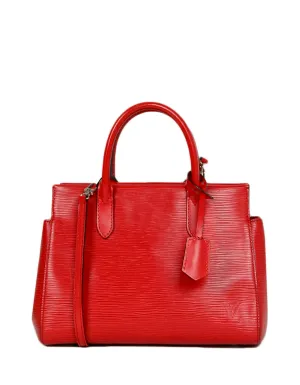 Louis Vuitton Coquelicot Epi Leather Marly BB Crossbody Bag
