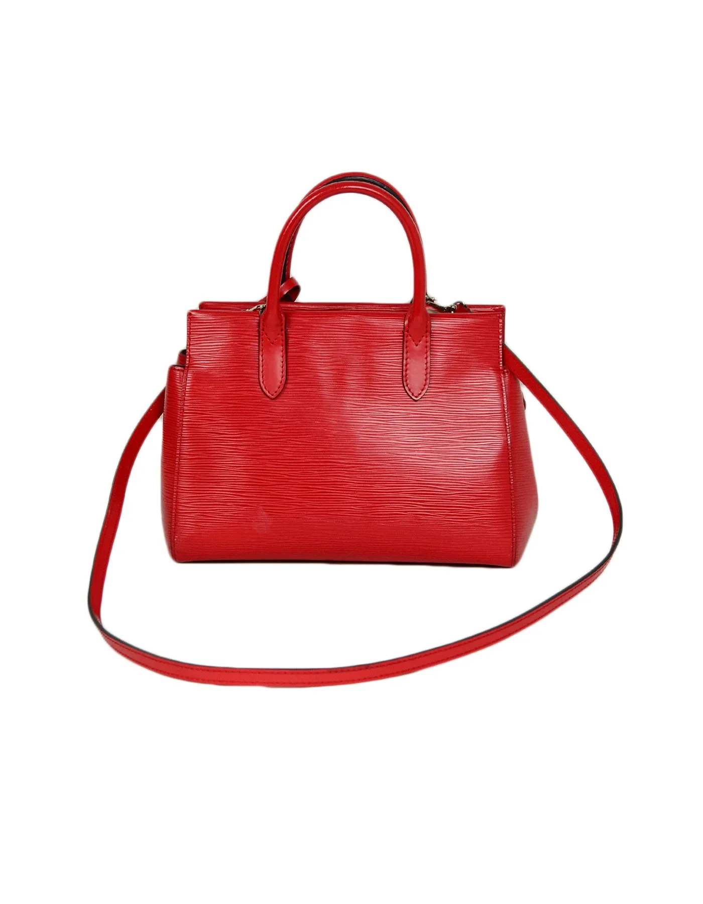 Louis Vuitton Coquelicot Epi Leather Marly BB Crossbody Bag