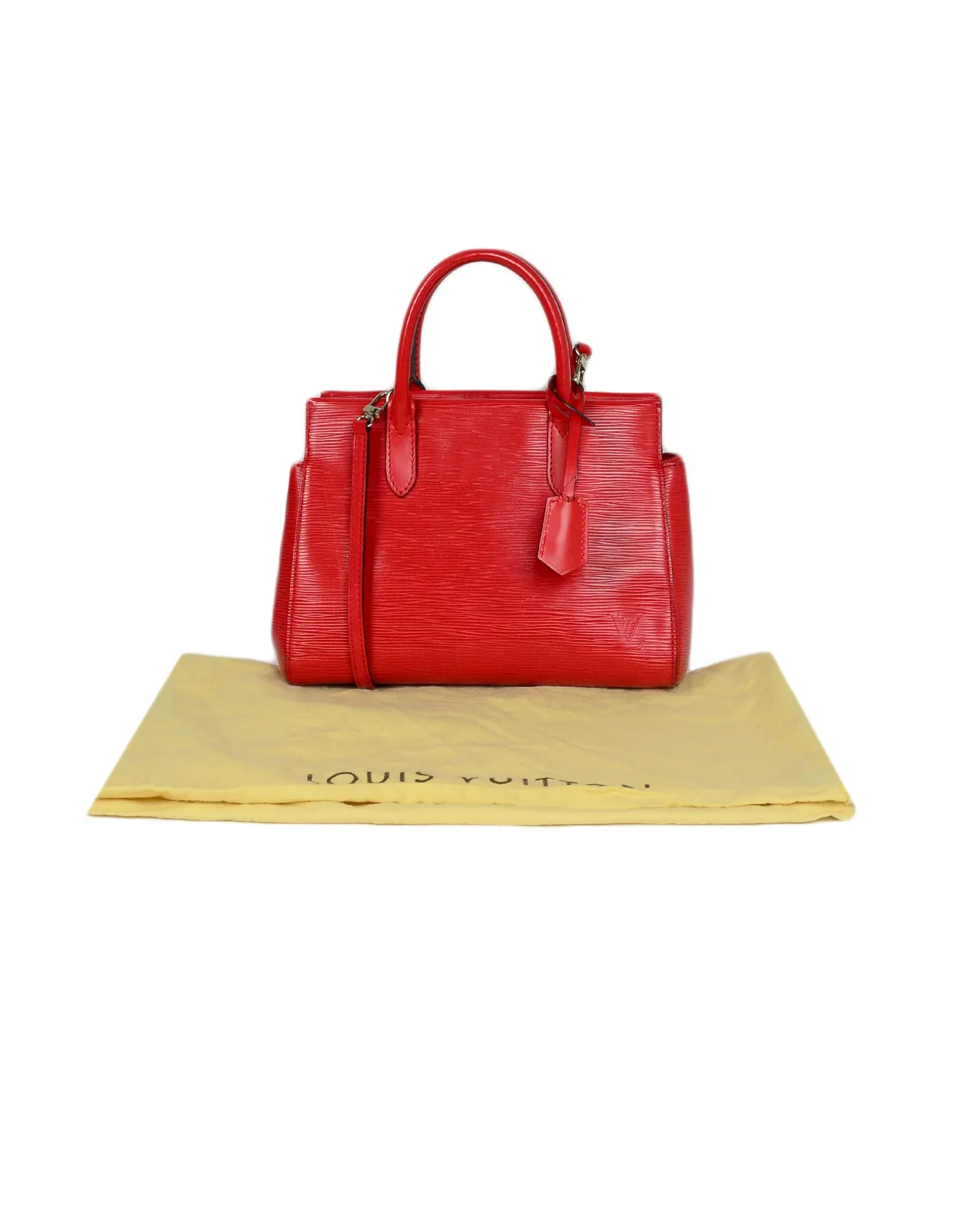 Louis Vuitton Coquelicot Epi Leather Marly BB Crossbody Bag