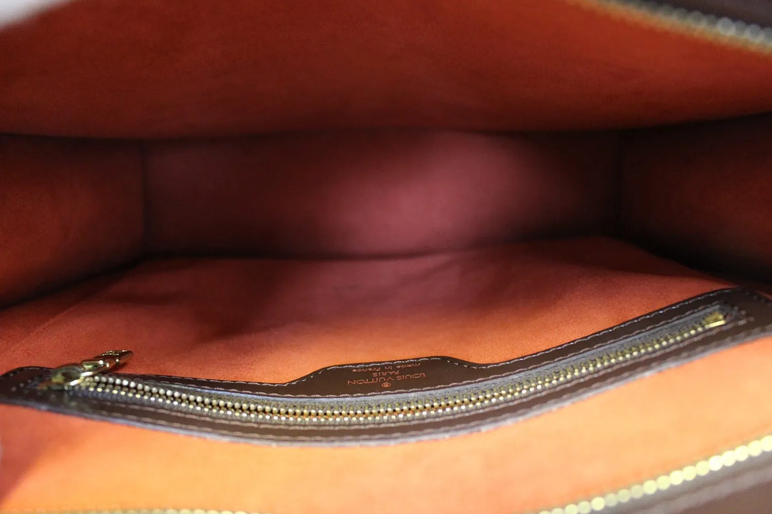 LOUIS VUITTON Damier Canvas Venice Sac-Plat Tote Bag