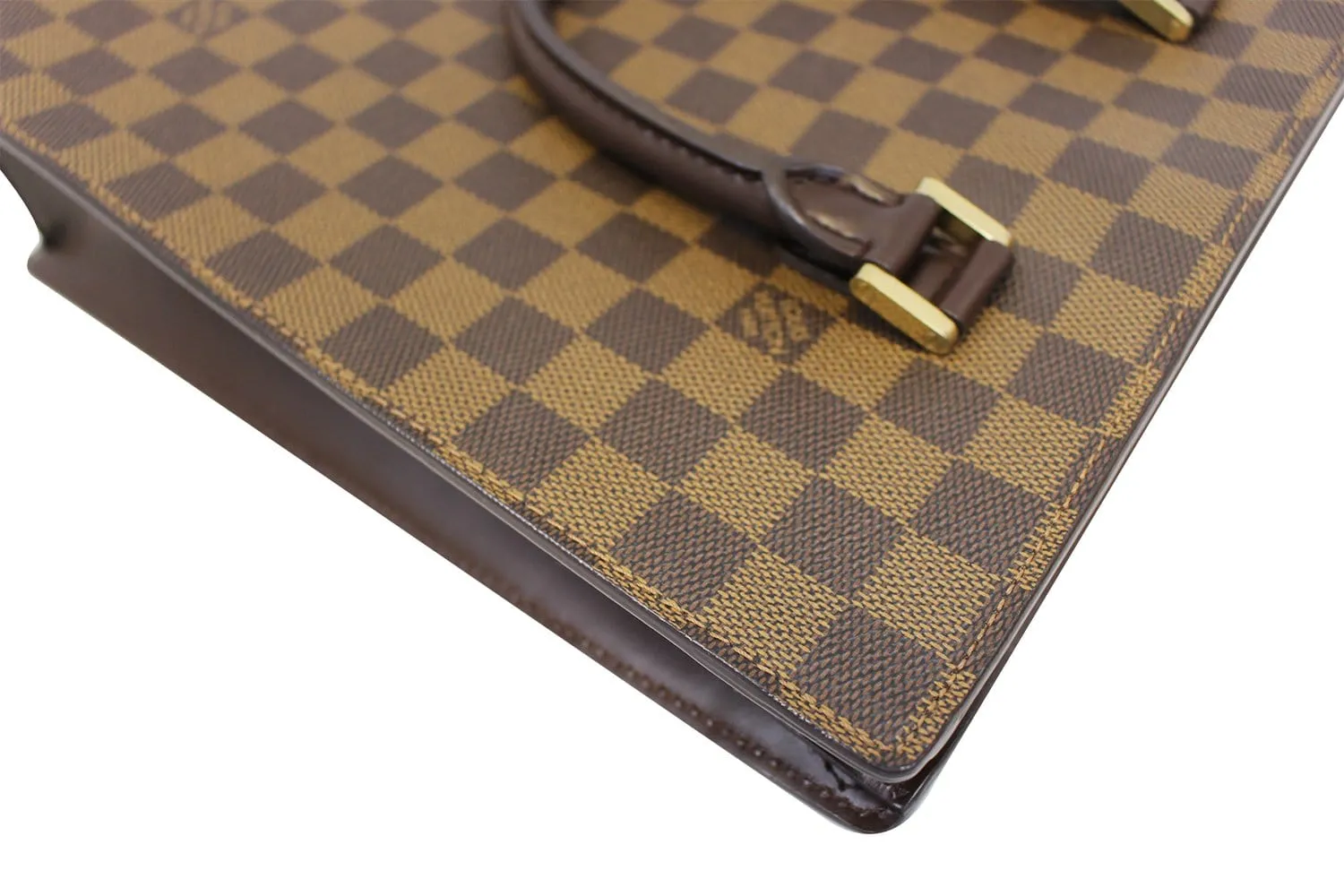 LOUIS VUITTON Damier Canvas Venice Sac-Plat Tote Bag