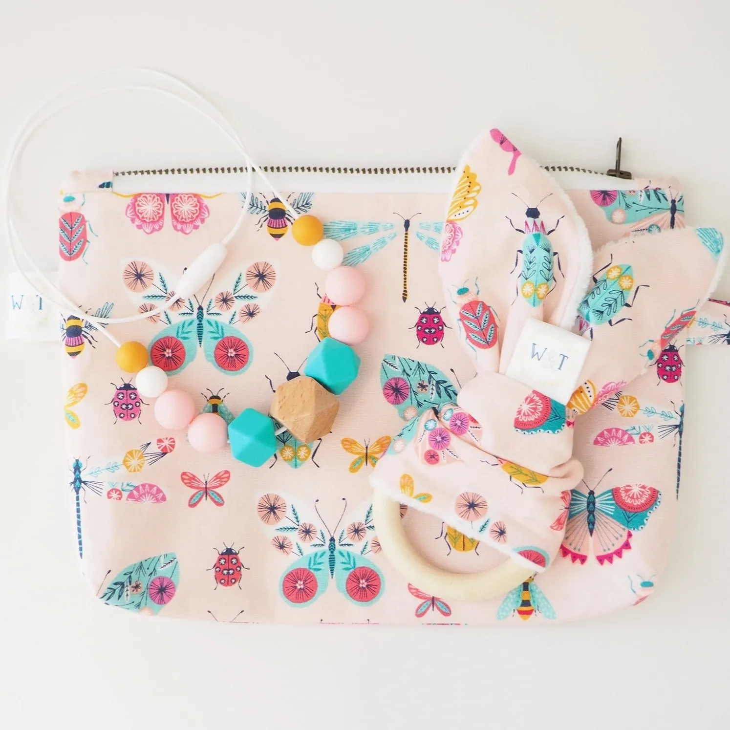 Love Bugs Nappy Pouch / Mama Pouch