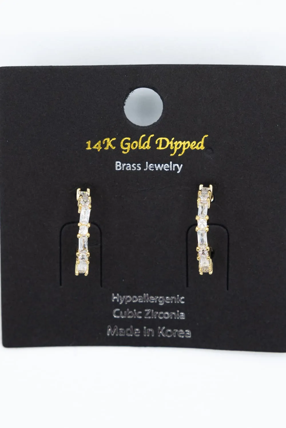 Mini Gold Hoop Earrings for Women | E8218G